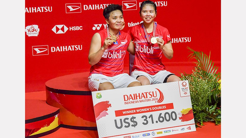 Ganda Putri Greysia/Apriyani Juara Indonesia Masters 2020 - Bagian 3