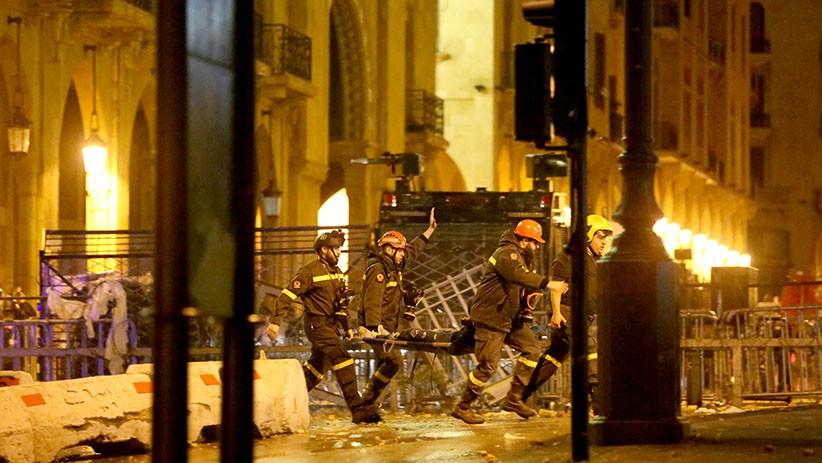 Lebanon Dilanda Krisis, Demonstran Bentrok dengan Polisi - Bagian 4