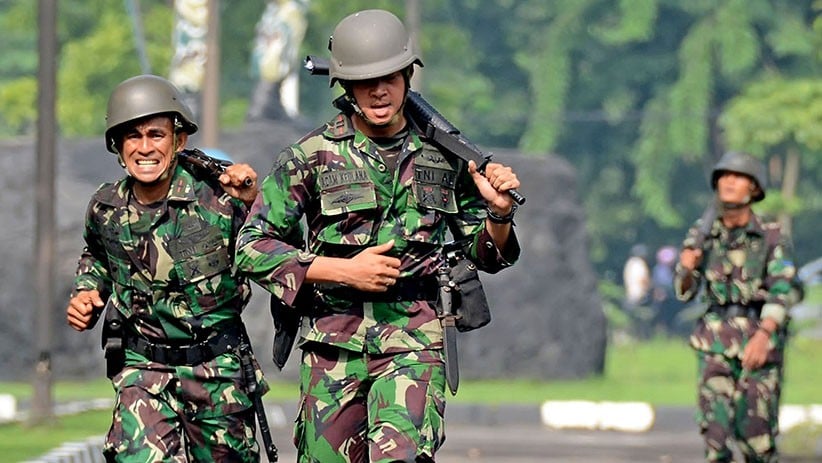 Melihat Prajurit Yonif 3 Marinir Ikuti Latihan Cross Country - Bagian 3