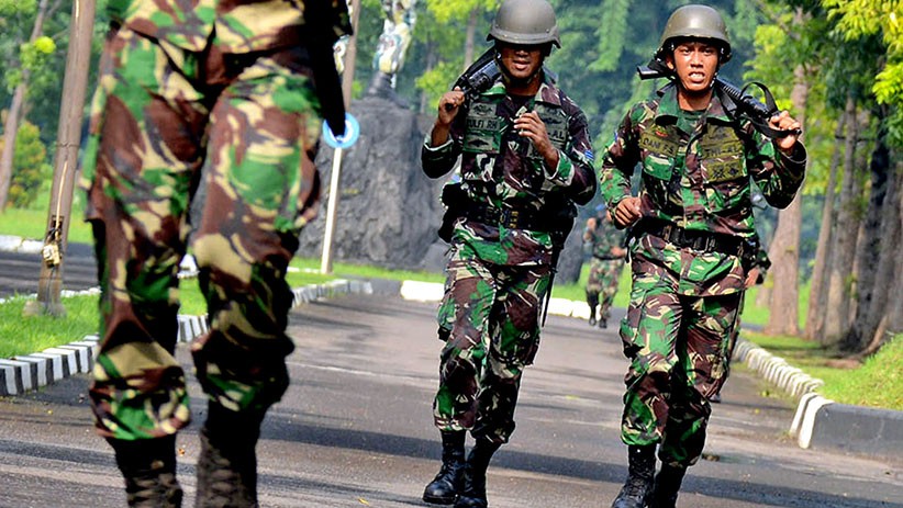 Melihat Prajurit Yonif 3 Marinir Ikuti Latihan Cross Country - Bagian 4