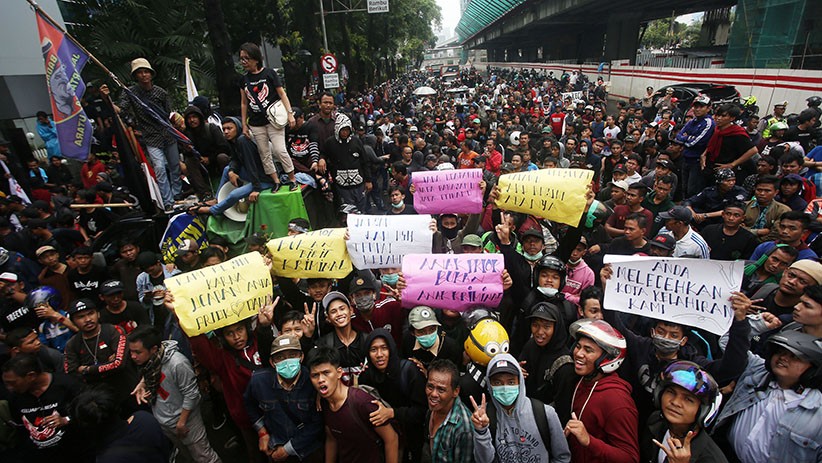Ratusan Warga Tanjung Priok Tuntut Yasonna Laoly Minta Maaf - Bagian 1