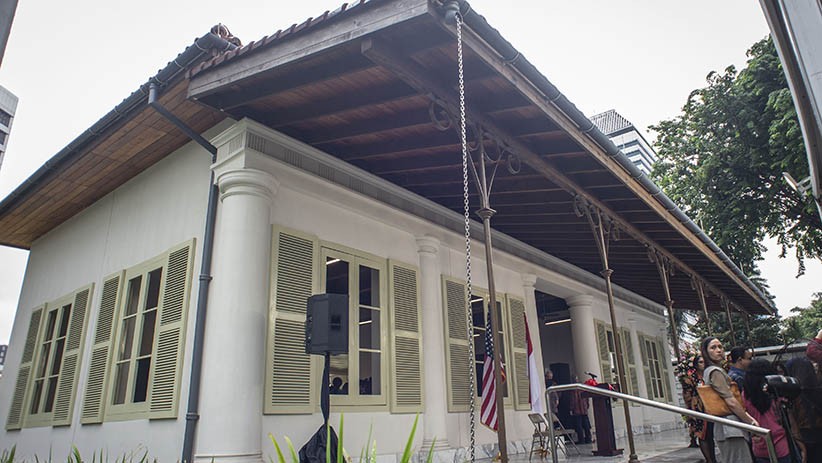 Mengunjungi Gedung Bersejarah di Dalam Kedutaan Besar Amerika Serikat - Bagian 2