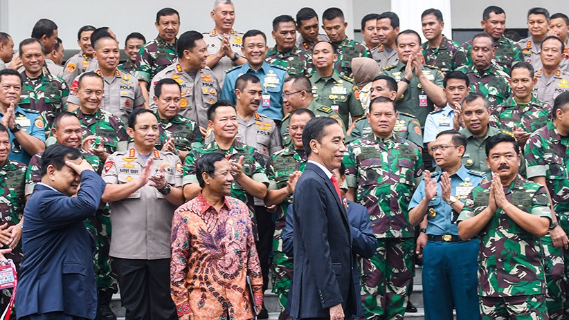 Presiden Jokowi Hadiri Rapim Kementerian Pertahanan, TNI dan Polri - Bagian 3