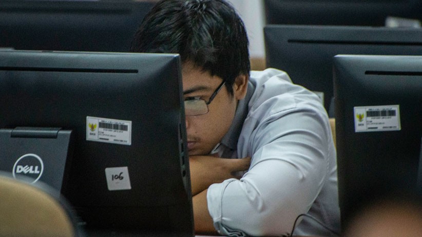 Melihat Suasana Tes SKD CPNS di Jakarta - Bagian 2