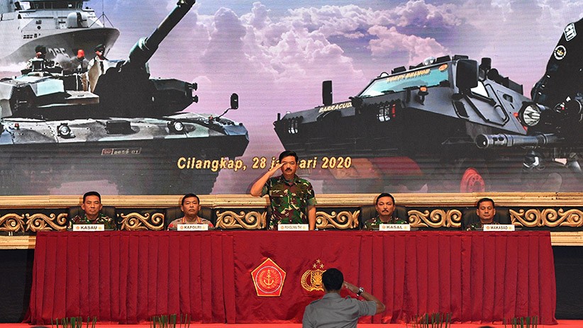 TNI-Polri Gelar Rapim, Siap Amankan Pilkada Serentak Tahun 2020 - Bagian 4