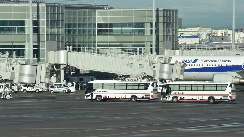 Foto-Foto Pemerintah Jepang Evakuasi Ratusan Warga dari Wuhan - Bagian 1