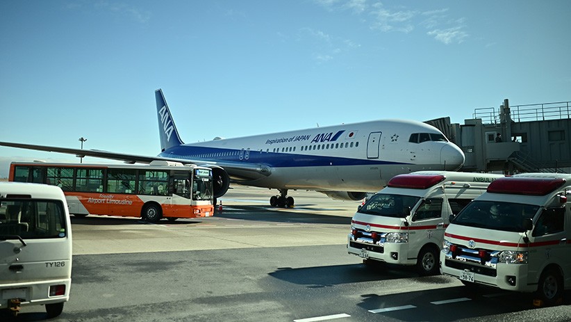 Foto-Foto Pemerintah Jepang Evakuasi Ratusan Warga dari Wuhan - Bagian 4