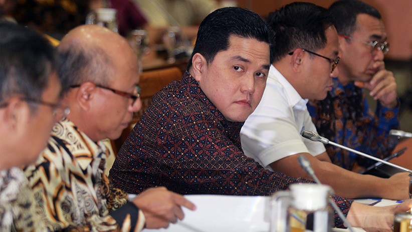 Erick Thohir Ikuti Rapat Panja Jiwasraya bersama Komisi VI DPR - Bagian 1