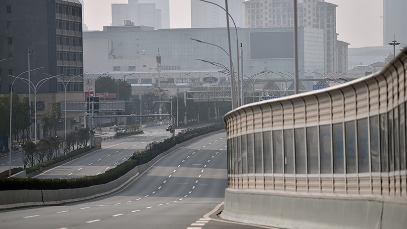 Suasana Jalanan Wuhan Sepi seperti Kota Mati karena Wabah Virus Korona - Bagian 1