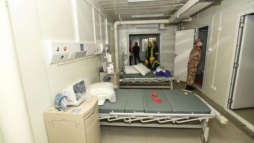 Dibangun 10 Hari, Ini Penampakan Rumah Sakit Khusus Pasien Virus Korona di Wuhan - Bagian 2