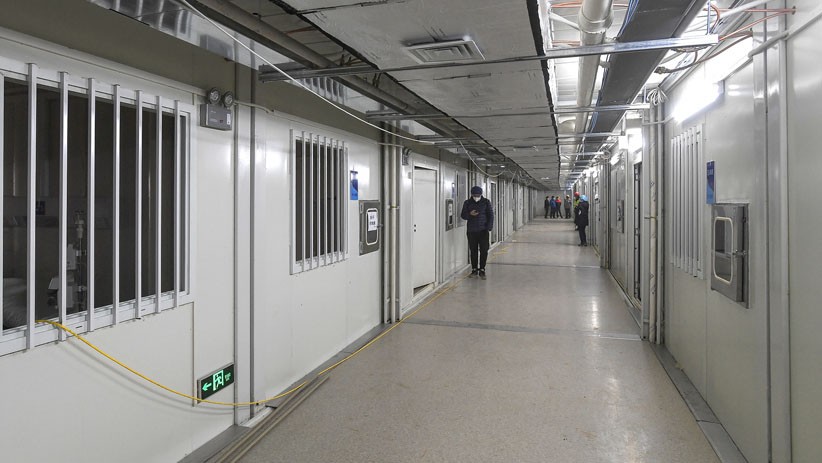 Dibangun 10 Hari, Ini Penampakan Rumah Sakit Khusus Pasien Virus Korona di Wuhan - Bagian 1