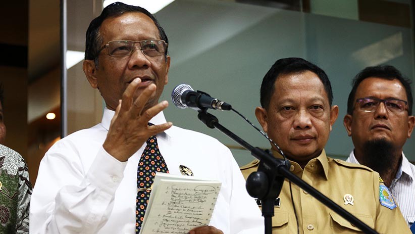 Menko Polhukam, Mendagri dan Menkes Bahas Kesehatan Ratusan WNI di Natuna - Bagian 2