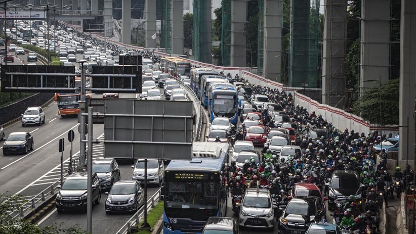Potret Jakarta Peringkat ke-10 Kota Termacet di Dunia - Bagian 2