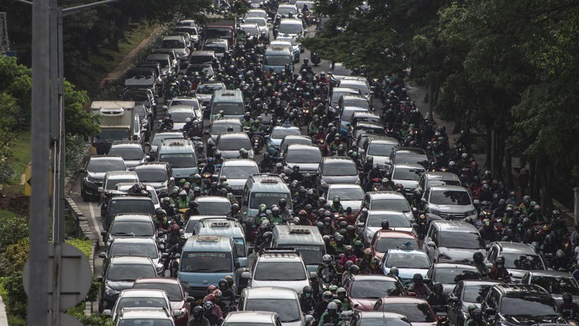 Potret Jakarta Peringkat ke-10 Kota Termacet di Dunia - Bagian 1