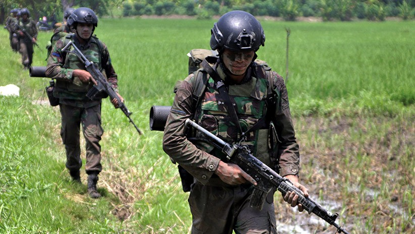 Asah Naluri Tempur, Rupanpur Batalyon Infanteri 3 Marinir Patroli di Sidoarjo - Bagian 3