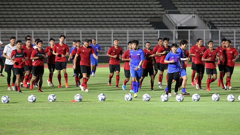 Timnas Indonesia Latihan Perdana di Bawah Asuhan Shin Tae-yong - Bagian 1
