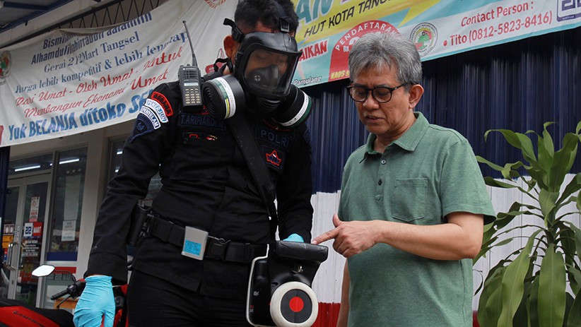 Tim Gegana dan Bapeten Periksa Lokasi Penemuan Paparan Radioaktif di Serpong - Bagian 3