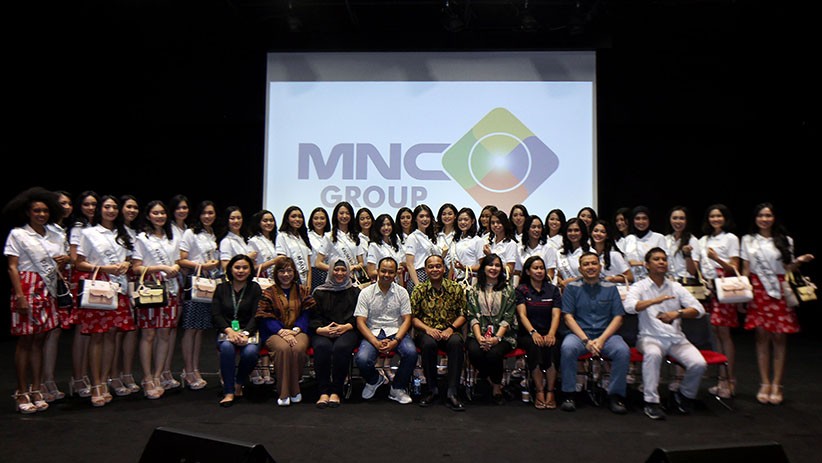 34 Finalis Miss Indonesia 2020 Berkunjung ke MNC Media Group - Bagian 1