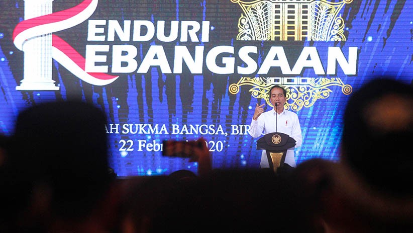 Presiden Jokowi Hadiri Kenduri Kebangsaan di Aceh - Bagian 1