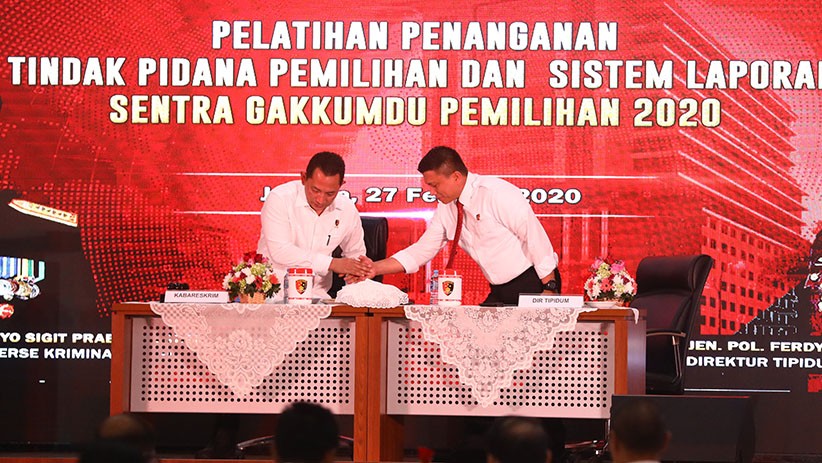 Kabareskrim Tutup Pelatihan Penanganan Tindak Pidana Pilkada - Bagian 3