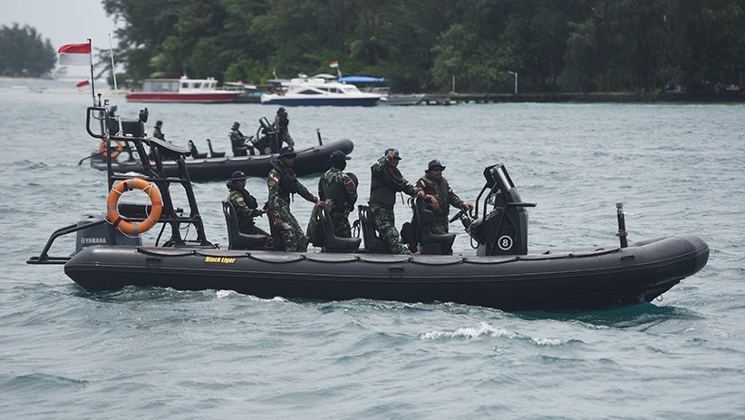 TNI Jaga Ketat Lokasi Observasi 188 WNI ABK World Dream di Pulau Sebaru Kecil - Bagian 2
