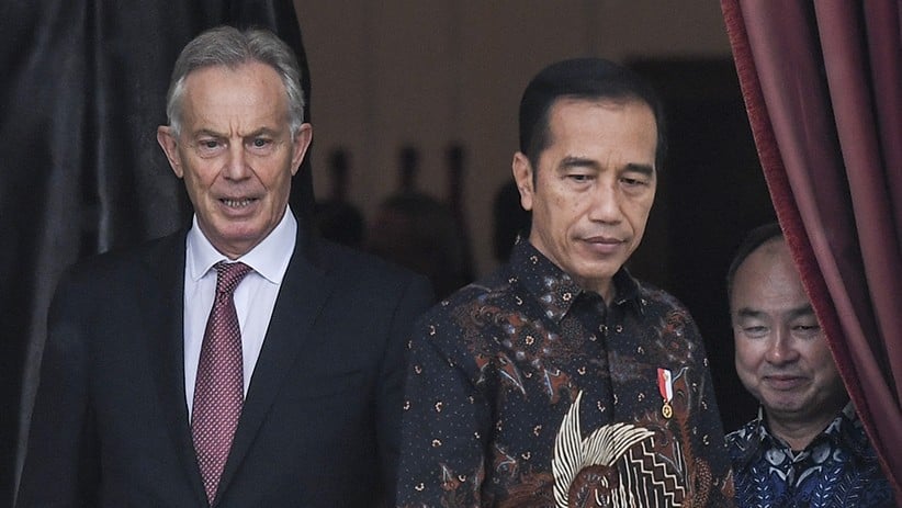 Jokowi Bertemu Tony Blair dan Masayoshi Son Bahas Pembangunan Ibu Kota Baru - Bagian 2