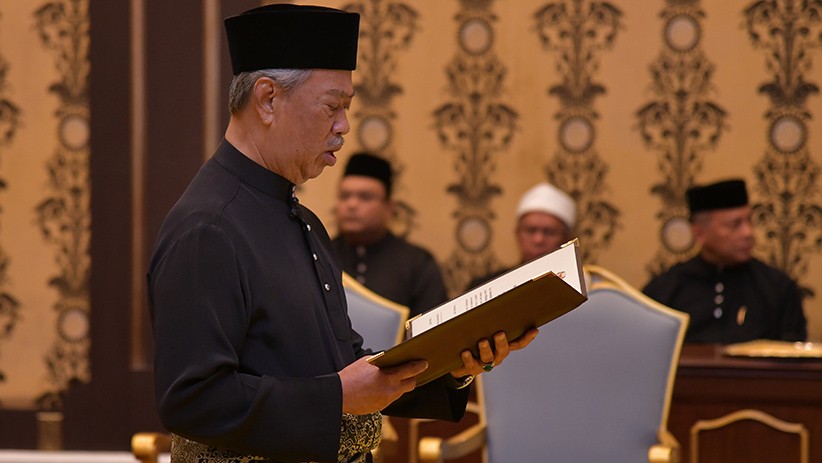 Momen Muhyiddin Yassin Diangkat Jadi Perdana Menteri Malaysia ke-8 - Bagian 2