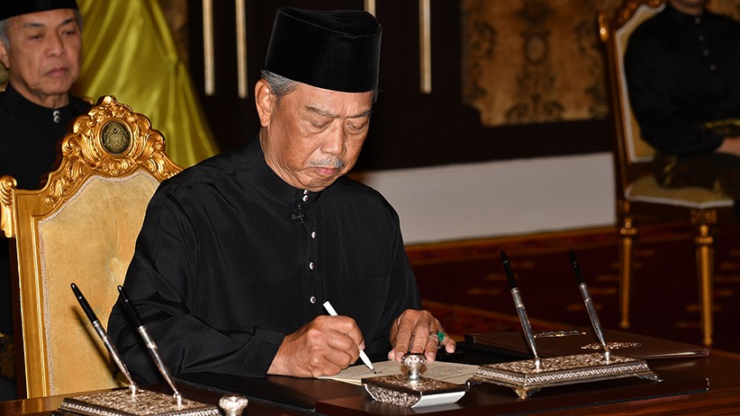 Momen Muhyiddin Yassin Diangkat Jadi Perdana Menteri Malaysia ke-8 - Bagian 3
