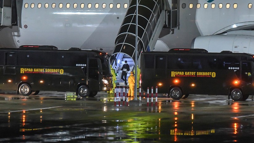 Tiba di Bandara Kertajati, 69 WNI ABK Diamond Princess Dibawa ke Pulau Sebaru - Bagian 2