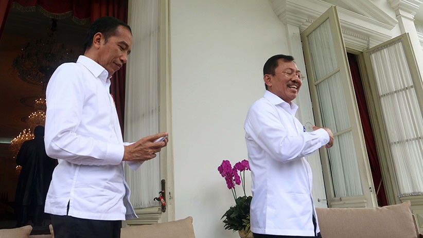 Ekspresi Presiden Jokowi saat Umumkan 2 WNI Terinfeksi Virus Korona di Indonesia - Bagian 4