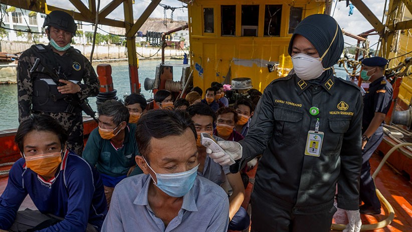 KKP Amankan 5 Kapal Asing saat Ilegal Fishing di Perairan Natuna Utara - Bagian 2