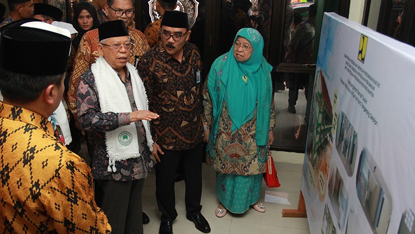 Wapres Ma'ruf Amin Resmikan Gedung Institut Ilmu Alquran - Bagian 3
