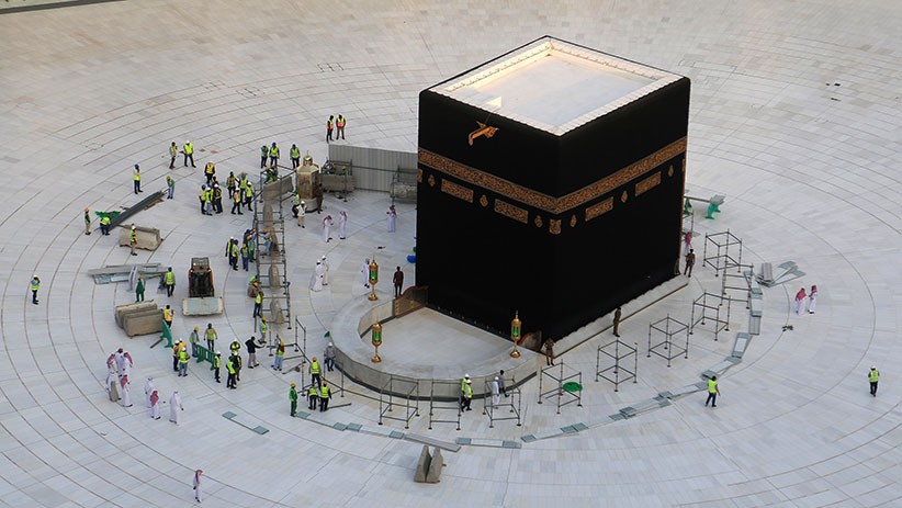 Penampakan Kawasan Masjidil Haram Sepi karena Virus Korona - Bagian 3