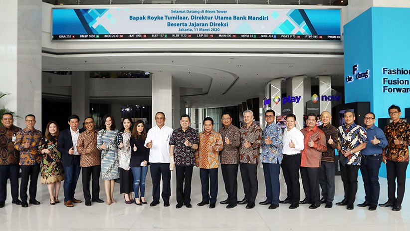 Bangun Kerja Sama Bank Mandiri dan MNC Group, Royke Tumilaar Bertemu Hary Tanoesoedibjo - Bagian 5