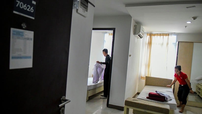 Foto-Foto Wisma Atlet Kemayoran Dijadikan Rumah Sakit Darurat COVID-19 - Bagian 6