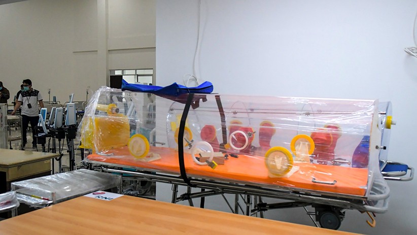 Foto-Foto Wisma Atlet Kemayoran Dijadikan Rumah Sakit Darurat COVID-19 - Bagian 2