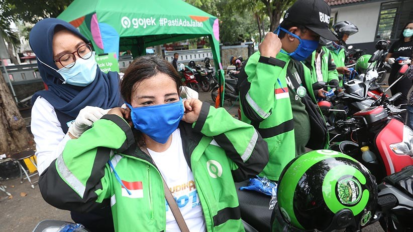 Gojek Surabaya Ikut Perangi Pandemi COVID-19 - Bagian 5