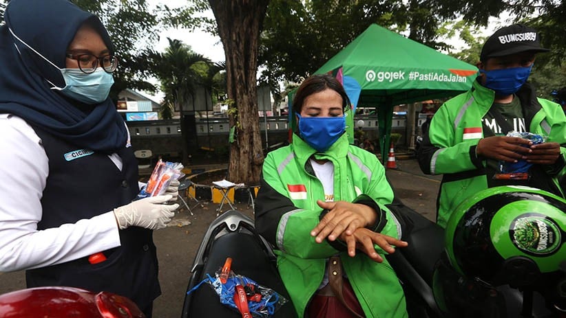 Gojek Surabaya Ikut Perangi Pandemi COVID-19 - Bagian 4