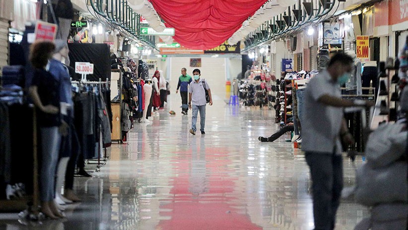 Penampakan Blok M Plaza Sepi Pengunjung karena COVID-19 - Bagian 2