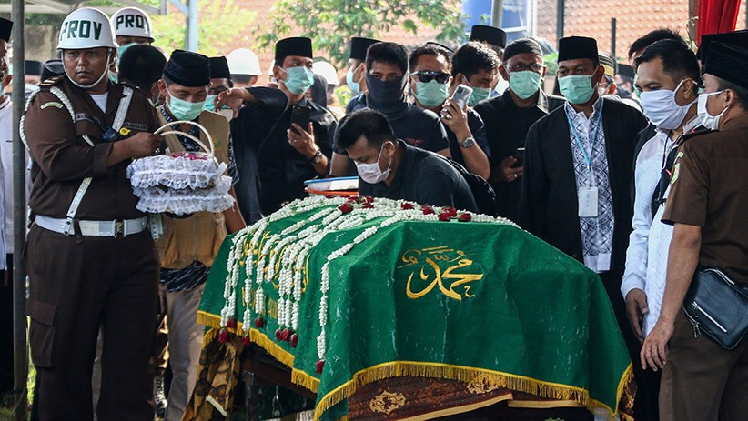Suasana Pemakaman Wakil Jaksa Agung Arminsyah di TPU Pedongkelan - Bagian 2