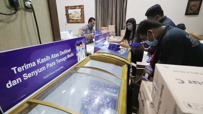 Aice Group dan GP Anshor Salurkan Bantuan ke Rumah Sakit Rujukan Covid-19 - Bagian 2