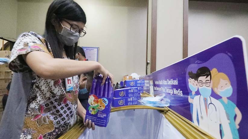 Aice Group dan GP Anshor Salurkan Bantuan ke Rumah Sakit Rujukan Covid-19 - Bagian 3