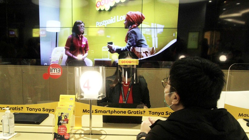 Buka Gerai, Indosat Ooredoo Terapkan Protokol Kesehatan Covid-19 - Bagian 4