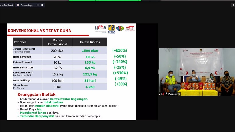 YDBA Serahkan Peralatan Kolam Bioflok dan Rumah Produksi Cacing Sutra di Kaltim - Bagian 3