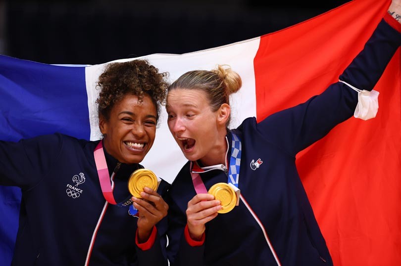  Kalahkan ROC, Tim Bola Tangan Wanita Prancis Bawa Pulang Medali Emas Olimpiade Tokyo 2020 - Bagian 4