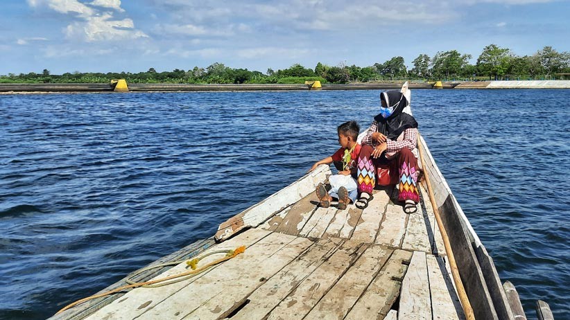 Menghemat Waktu Tempuh, Perahu Penyeberangan di Sungai Jeneberang Tetap Jadi Pilihan - Bagian 5