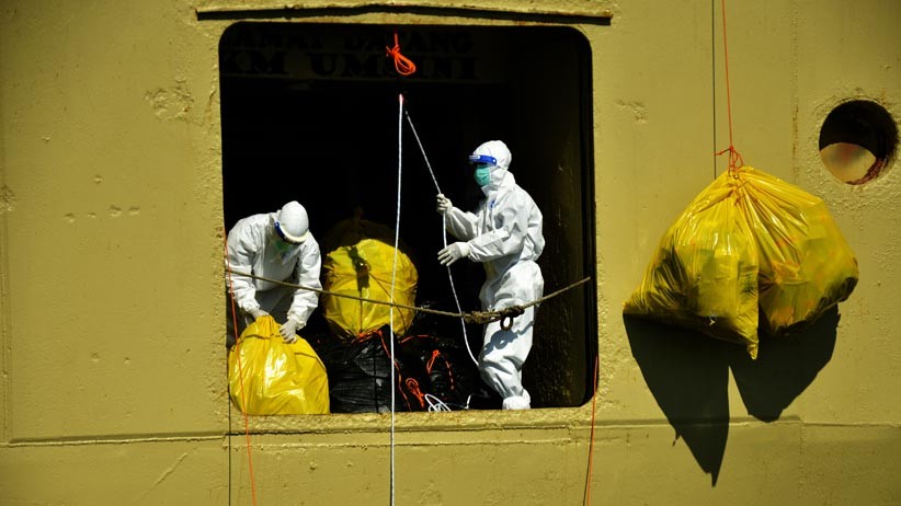  84 Pasien COVID-19 Tanpa Gejala Isolasi Apung di KM Umsini - Bagian 2