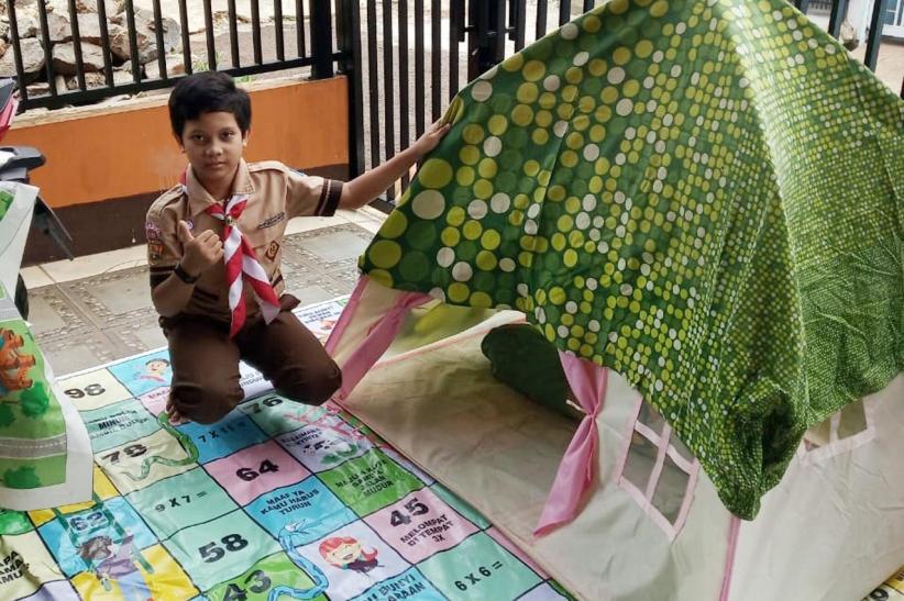 SDIT Izzati Depok Gelar Perkemahan Virtual Hari Pramuka - Bagian 9