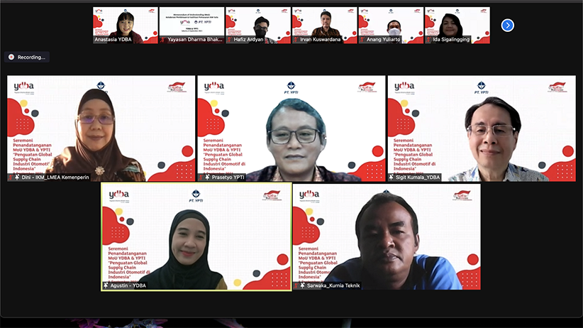 YDBA dan YPTI Kolaborasi Memperkuat Rantai Pasokan Industri Otomotif Indonesia - Bagian 2