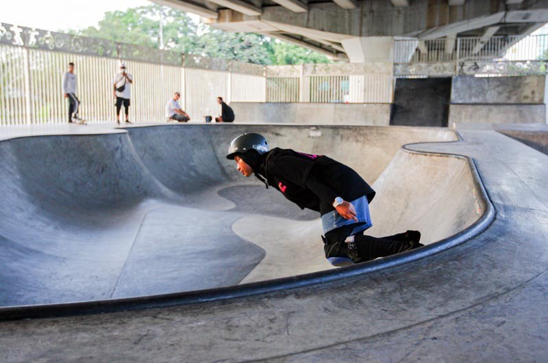 Sempat Ditutup Saat PPKM Darurat, Skatepark Pasar Rebo Kembali Ramai - Bagian 5